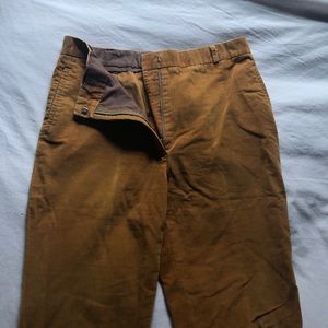 vintage brown corduroys